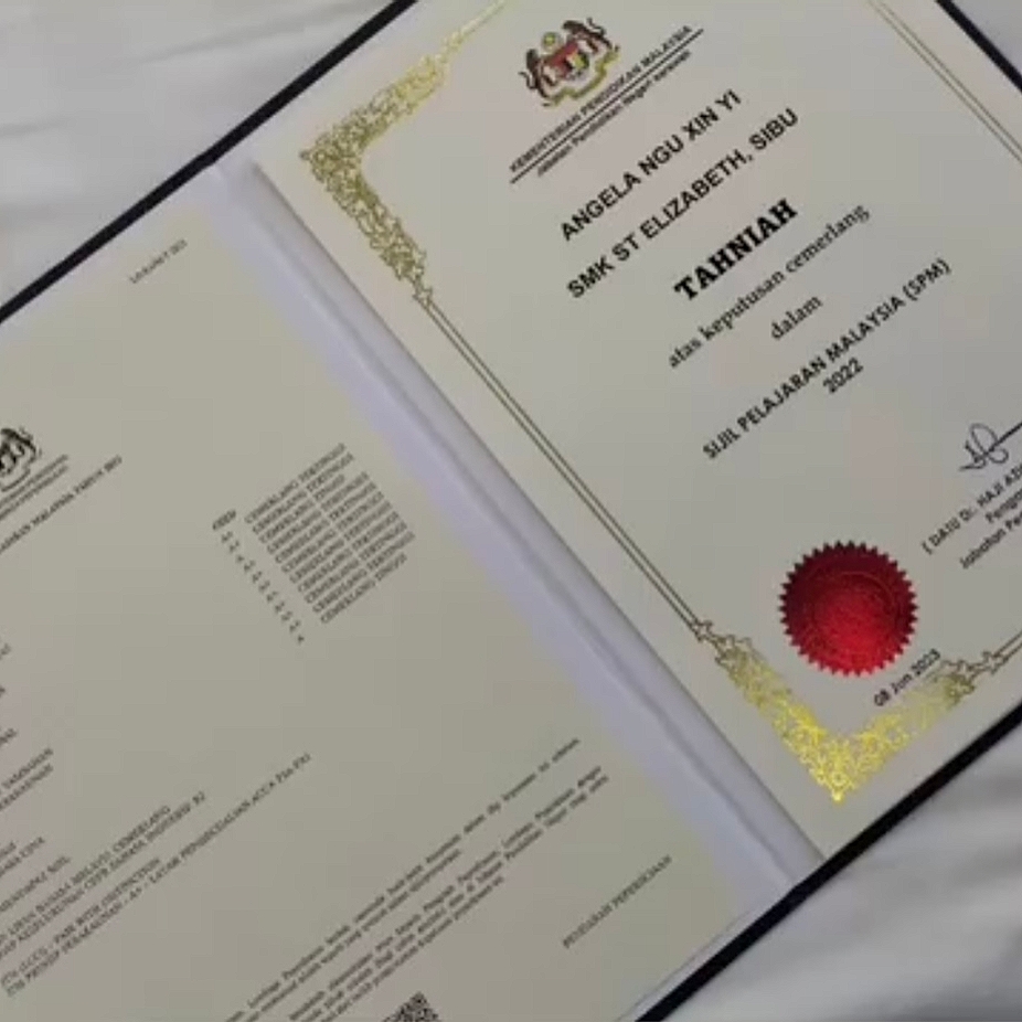 Sarawak SPM Top Achiever